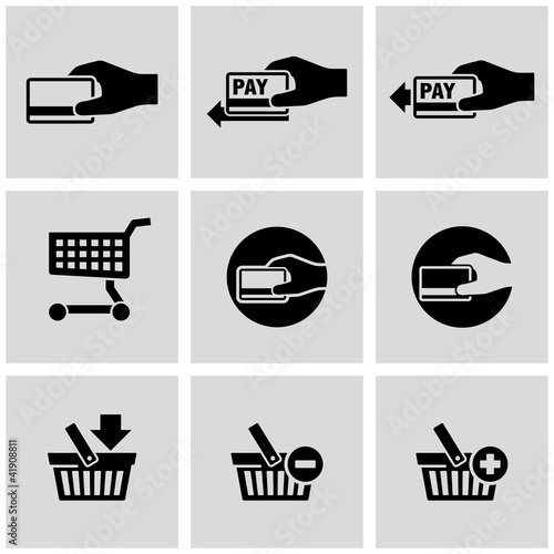 Vector: Payment icons set. E-commerce. Payment icons set. E-commerce.