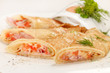 Pancakes with Salmon Pancakes with Salmon