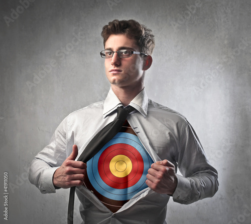 Photo: Brave businessman Brave businessman