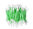 pile of Q tips on a white background pile of Q tips on a white background