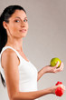 sporty woman