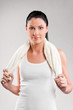 sporty woman