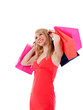 lovely-stylish-woman-with-shopping-bags-over-white