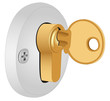 The key in the lock