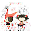 girls in love