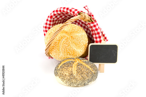 Foto: Mohnbrötchen und Sesambrötchen Mohnbrötchen und Sesambrötchen