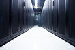 Server rack cluster in a data center