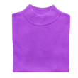 Lilac folded woman knitted blouse Lilac folded woman knitted blouse