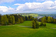 Foto: Alpine landscape in Austria: mountains, forests, meadows Alpine landscape in Austria: mountains, forests, meadows