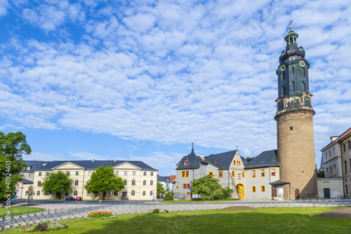 Foto: City Castle of Weimar in Germany City Castle of Weimar in Germany