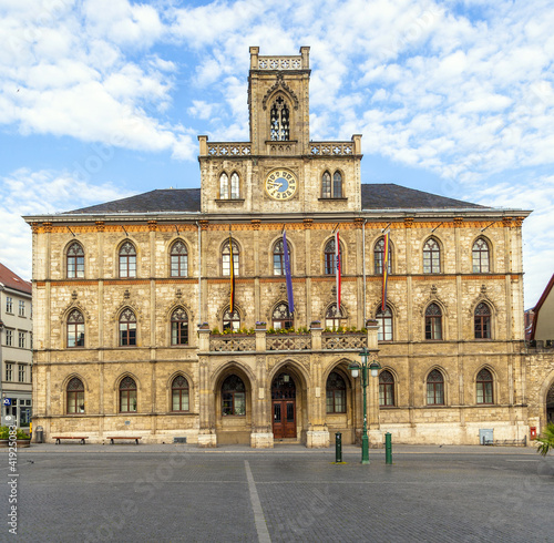Photo: Town hall Weimar in Germany, UNESCO World Heritage Site Town hall Weimar in Germany, UNESCO World Heritage Site