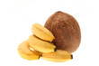 Coconut and banana