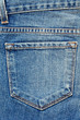 Blue jeans pocket.