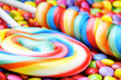 Striped lollipops Striped lollipops