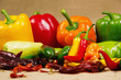 Chilli pepper still life