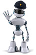 Robot police