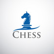 Logo horse of chess # Vector