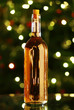 White wine against colorful background White wine against colorful background