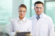 Two scientists