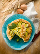 quiche with eggs and zucchinis quiche with eggs and zucchinis