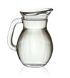 Full glass jug isolated Full glass jug isolated