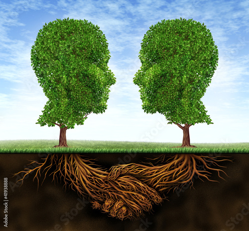 Illustration: Business Collaboration And Growth Business Collaboration And Growth