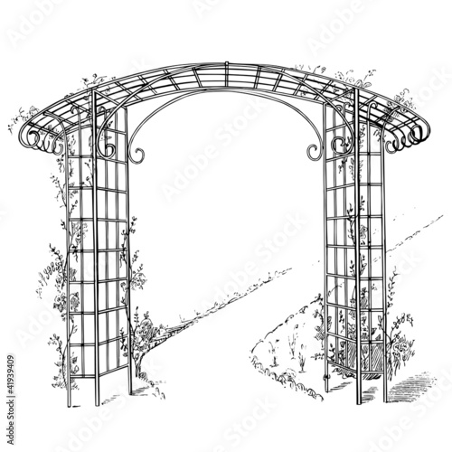 Vektor: Pergola Pergola