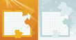 Autumn school background Autumn school background