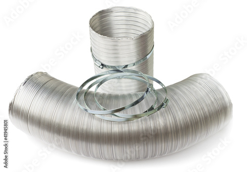 Foto: Ducts and clamps Ducts and clamps