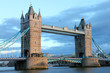 Famous Tower Bridge, London. Famous Tower Bridge, London.