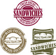 Vintage Style Sandwich Stamps