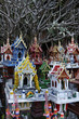 Thailand, Ayutthaya, votive miniature temples