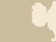 camel silhouette on brown background camel silhouette on brown background