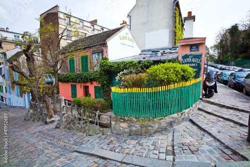 Photo: Paris, Frankreich. Montmartre Paris, Frankreich. Montmartre