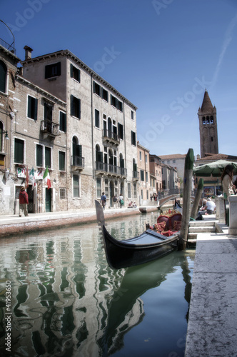 Photo: Gondola in Venice, Italy Gondola in Venice, Italy