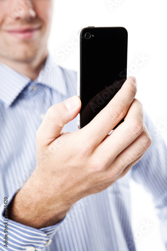Foto: working smartphone working smartphone