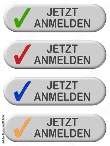 Illustration: 4 CB-Button grau JETZT ANMELDEN 4 CB-Button grau JETZT ANMELDEN