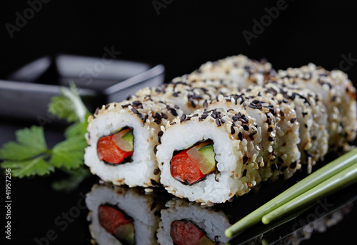 Photo: vegetarian sushi vegetarian sushi