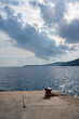 Bollard on island Dugi otok, Croatia
