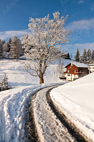 Foto: Winterlandschaft in Stoos Winterlandschaft in Stoos