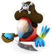 Perroquet pirate