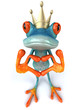 Blue frog