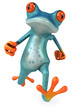Blue frog