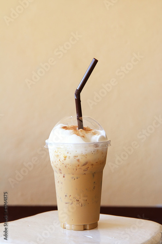 Photo: iced blended frappucino iced blended frappucino