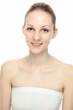 Young Caucasian woman smile