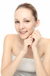 Young Caucasian woman smile