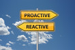 proactive or reactive