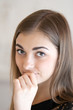 Portrait of a girl teenager