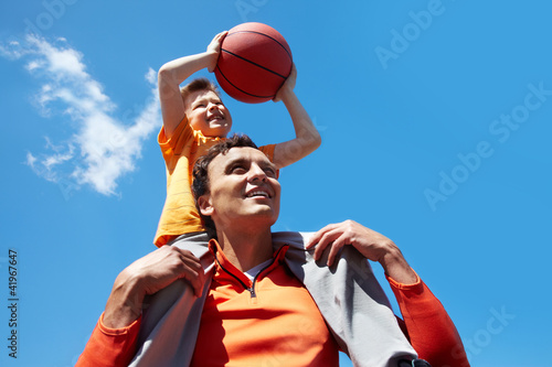 Photo: Basketball players Basketball players
