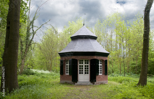 Photo: old thee house in the forest old thee house in the forest